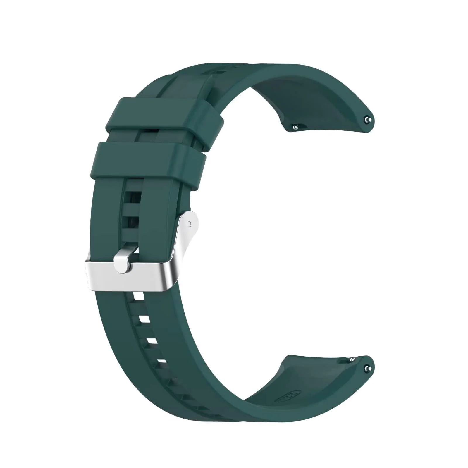 DL3 Mobilak Silicone Bands 20MM Compatible with Samsung Gear Sport/Watch 6/5/4 40mm 44mm/Watch 6 Classic 43mm 47mm/ 5 Pro 45mm/Active 2 40mm 44mm/Amazfit GTS/2/2e/3/3 Pro/4/2 3 4 Mini - Green