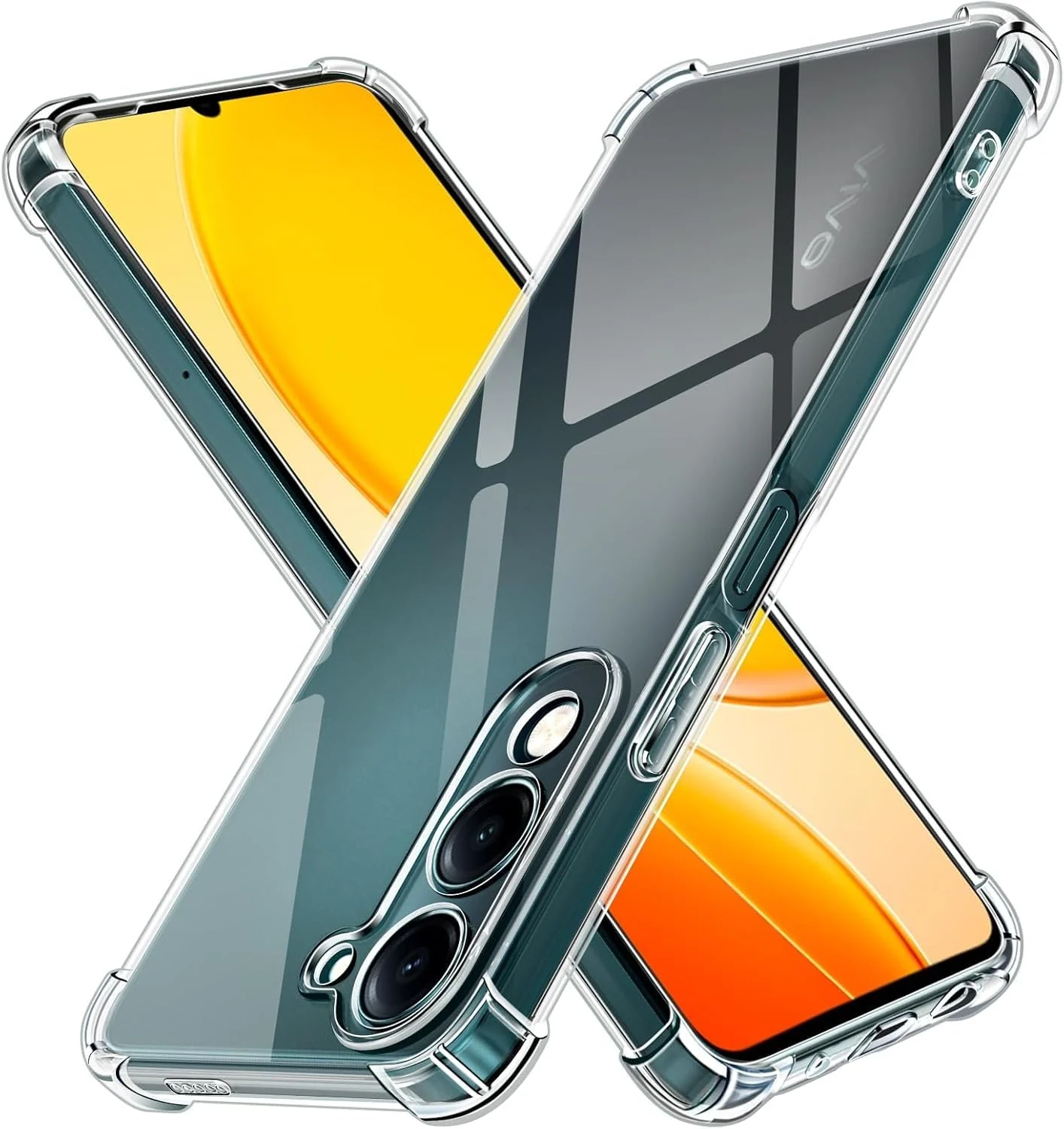 DL3 Mobilak Clear TPU Case for vivo Y29s 5G / vivo Y04, Camera protection, Shock-absorbing protection, Scratch-resistant surface - Clear