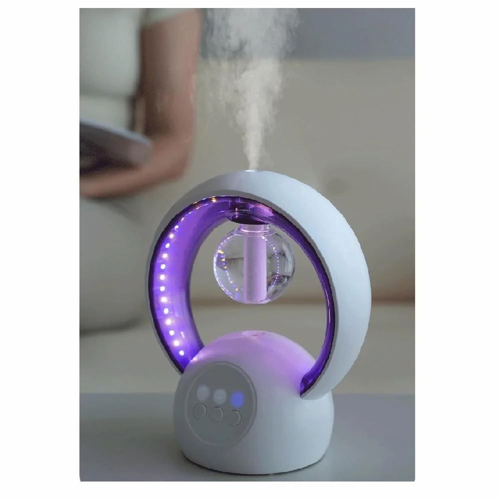 Mobigon 3 in 1 Essential Oil Diffuser, Pest Repeller and Colorful Light for Bedroom, USB Rechargeable Low Noise Electric Repeller Night Lamp, (Style 1)