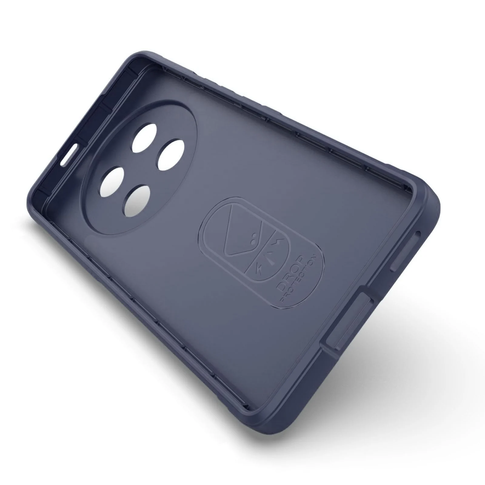 DL3 Mobilak Flexible Silicone and TPU Protective Case with Camera Protection for Honor X9C - Blue