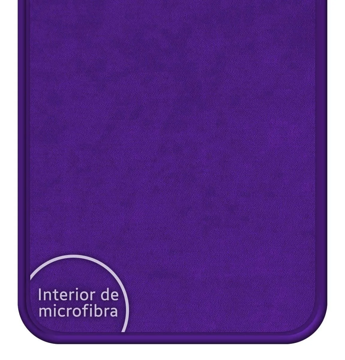 DL3 Mobilak Liquid Silicone Protective Case for OPPO A79 5G with Microfiber Lining and Shockproof Design - Purple