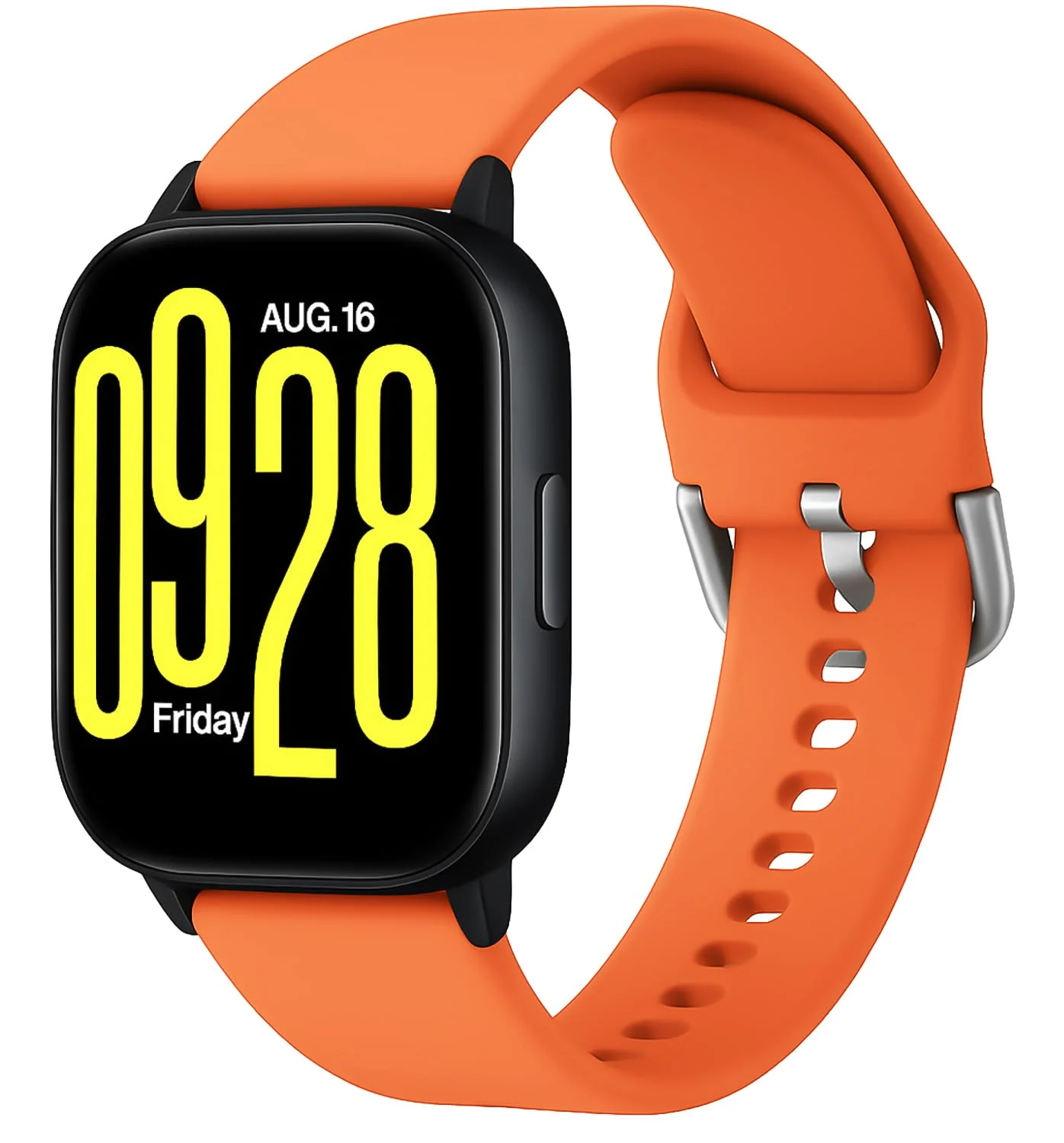 DL3 Mobilak Straps Compatible with Xiaomi Redmi Watch 5 Active/Redmi Watch 5 Lite Bracelet, 22mm Soft Silicone Replacement Band Sports Strap Wristbands [Wear-resistant] [breathable] - Orange