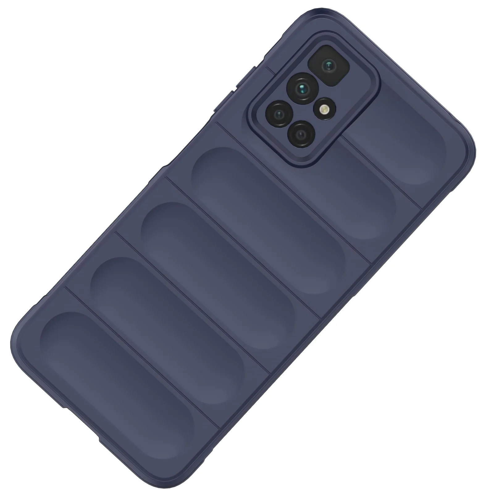 DL3 Mobilak Flexible Silicone and TPU Protective Case with Camera Protection for Xiaomi Redmi 10 4G / Redmi 10 2022 - Blue