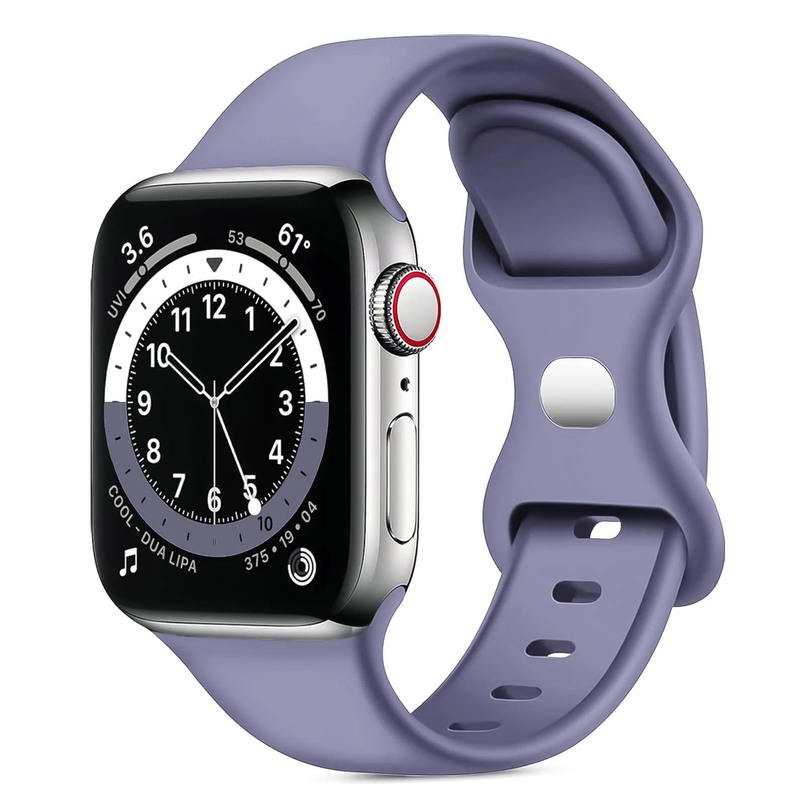 38MM/40MM/41MM — DL3 Mobilak Bands Compatible with Apple Watch Ultra 49mm 45mm 44mm 42mm 41mm 40mm 38mm, Replacement Soft Silicone Strap for iWatch Ultra/Ultra 2 Series 9/8/7/6/5/4/3/2/1 SE (38MM/40MM/41MM)