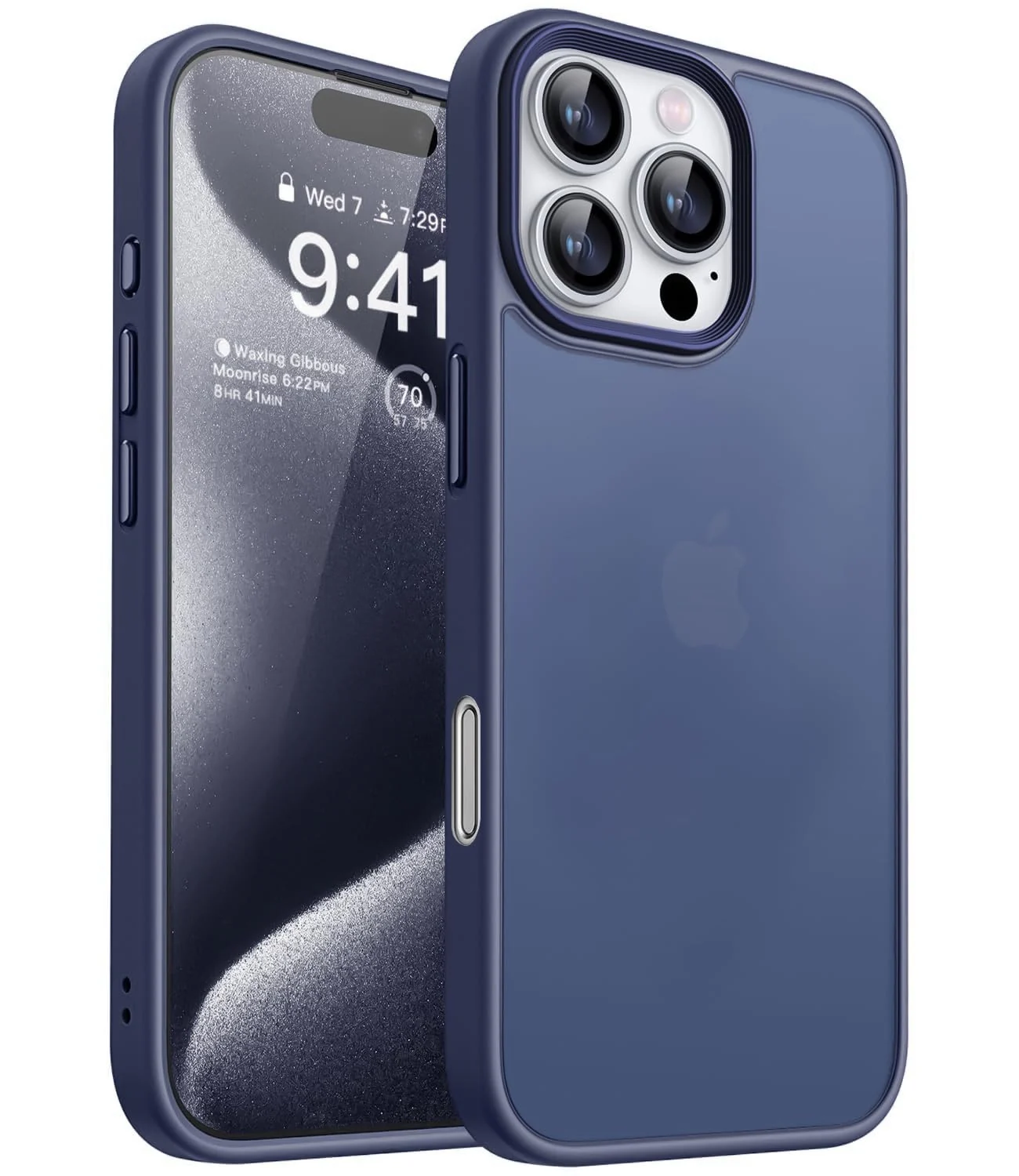 6.3 — DL3 Mobilak Matte Case for iPhone 16 Pro 6.3-Inch, Shockproof Drop Protection, Frosted Translucent Matte Back Phone Cover, Anti-Fingerprint