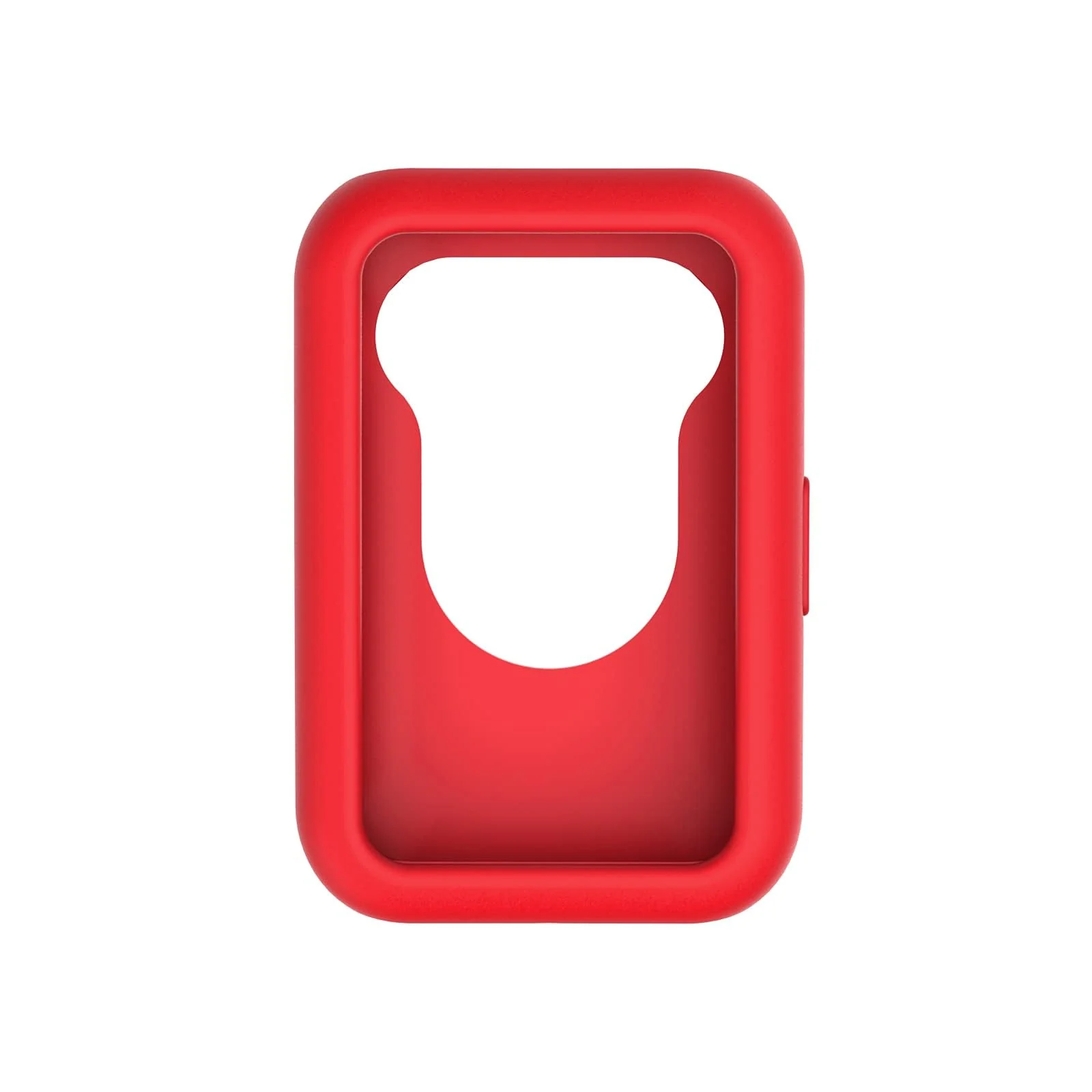 DL3 MOBILAK Replacement Bands and Case for Huawei Watch Fit, Silicone Quick Release Soft Rubber Watch Band for Women Men - Red