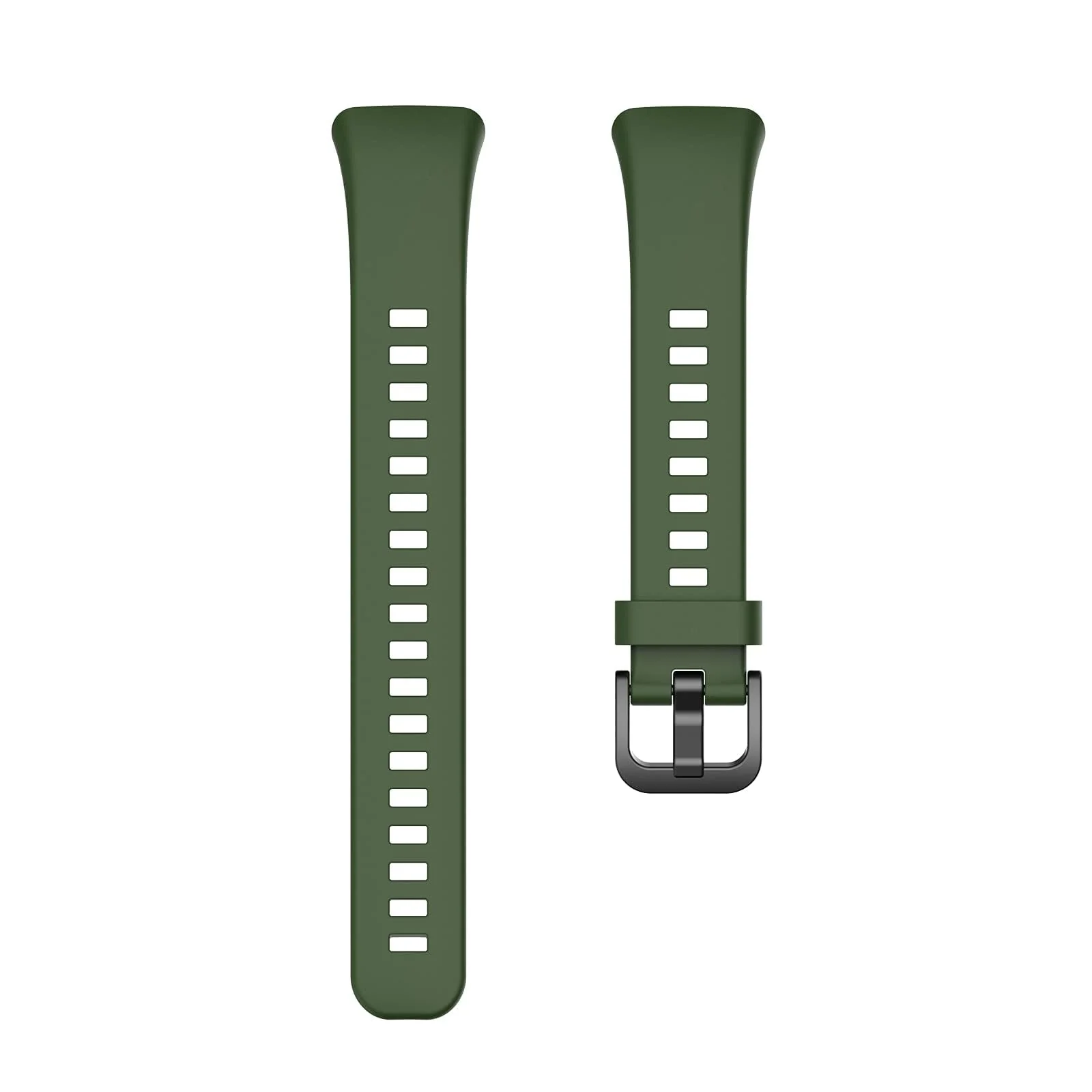 DL3 Mobilak Bracelet Compatible With Huawei Band 6/Honor Band 6/Band 6 Pro/Band 6 NFC Wristbands for Men Women, Silicone Strap, Waterproof Sports Replacement Straps - Green