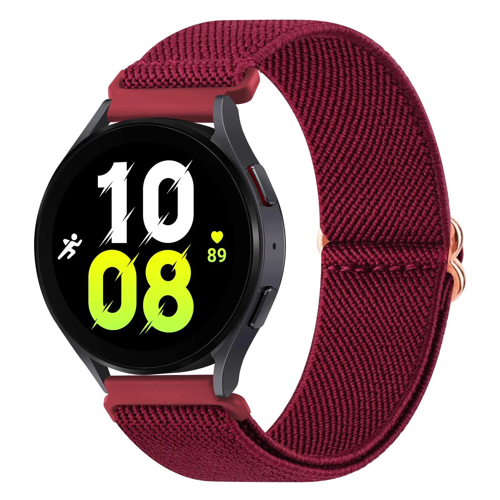 DL3 Mobilak Strap Nylon Loop 20MM Band For Samsung Galaxy Watch 7/6/5/4 40mm 44mm/Watch 5 Pro 45mm/S2 classic/active 2 40mm 44mm/Amazfi GTS 2/2e/3/3 Pro/4/GTS 2 Mini/3 Mini/4 Mini/Bip 3