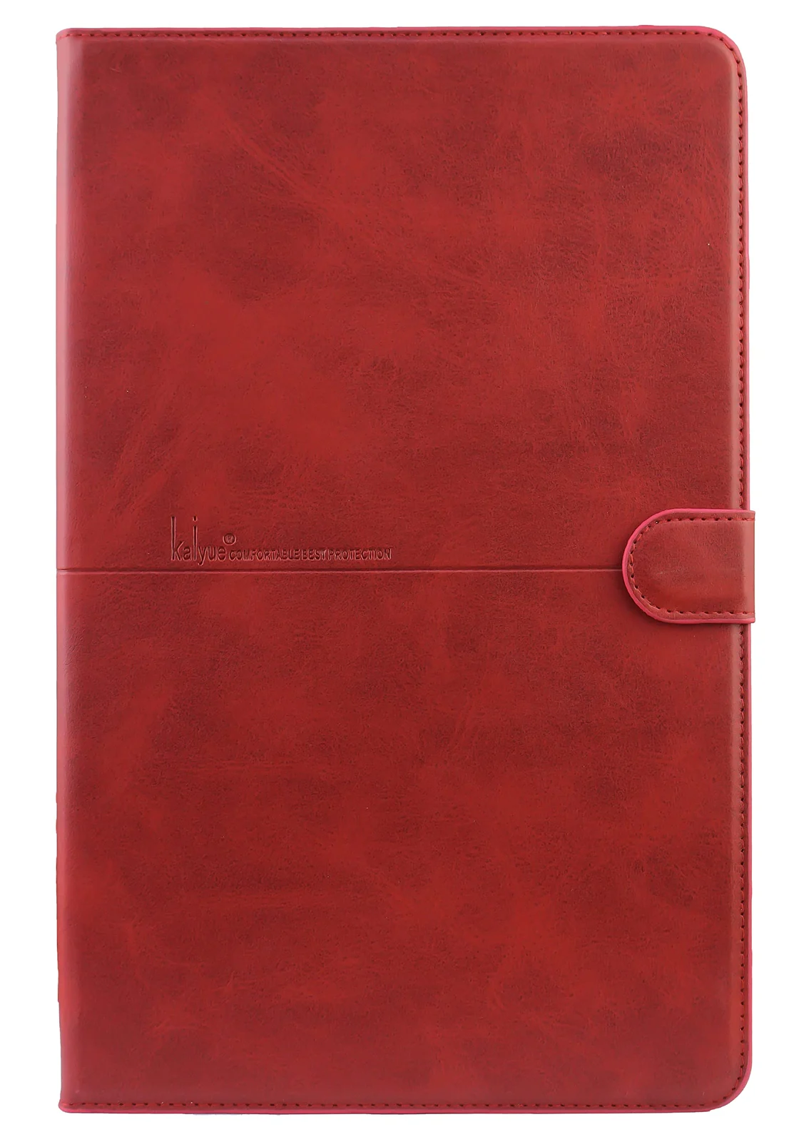 Dl3 Mobilak Case Compatible with Samsung Galaxy Tab A 2016 10.1" Inch (SM T580-T585), Flip Stand Cover Fall Protector Leather Case Cover (Red)
