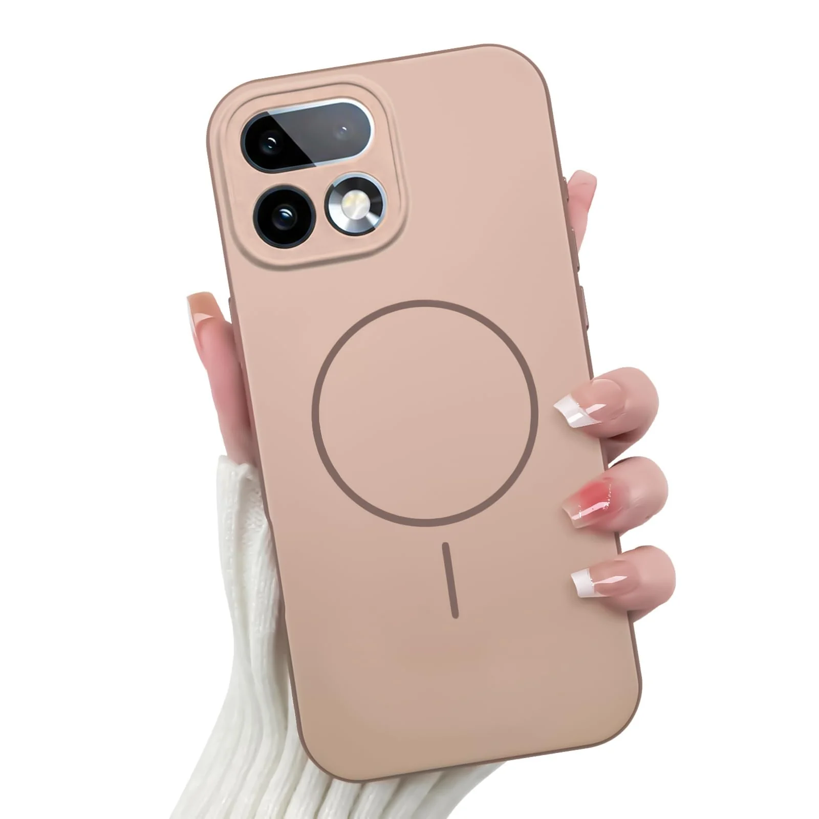 Mobigon Case For realme 16 Pro 5G Slim Design [Not Compatible with MagSafe] Soft Silicone Case Flexible TPU Anti-Scratch Protective Cover with Full Camera Protection