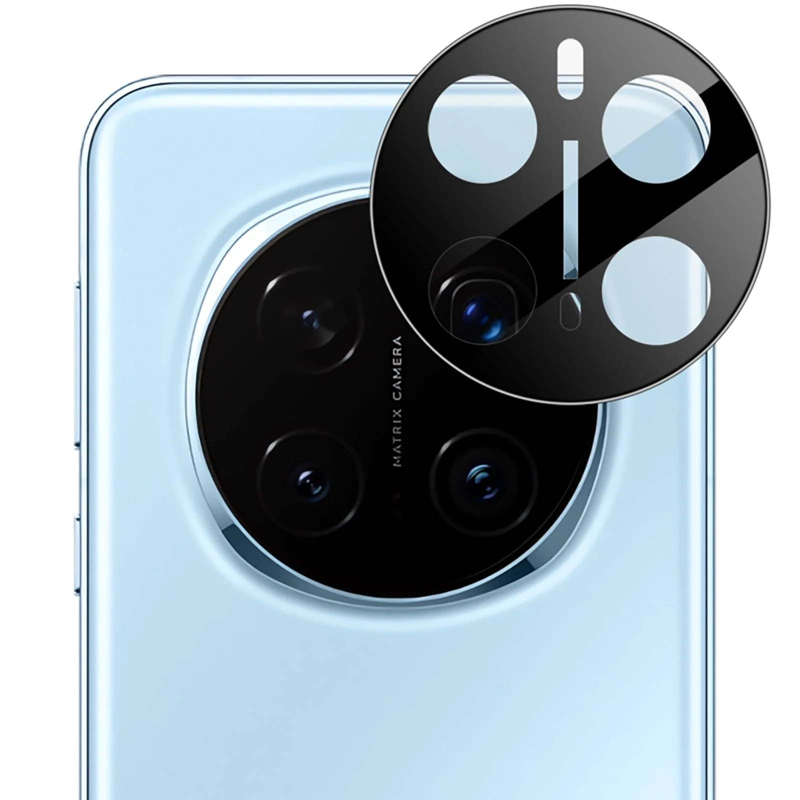 DL3 Mobilak Honor Magic7 Pro 5G / Honor Magic 7 Pro Camera Lens Protector Tempered Glass Screen Protector HD [Full Coverage][Anti-Scratch] Drop Protection Ultra Clear/Thin Lens Protector Case - Black
