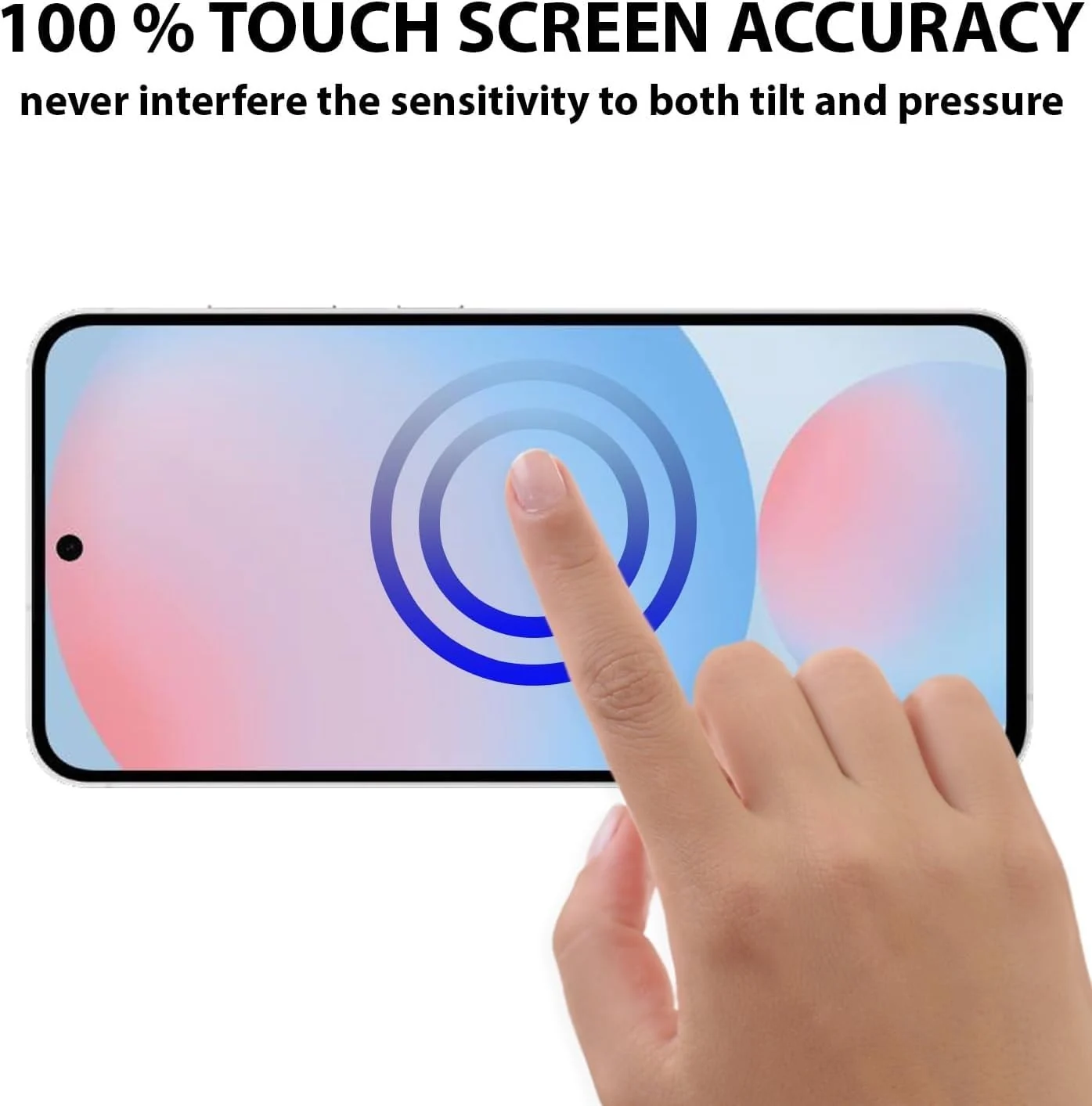 DL3 Mobilak Screen Protector for Samsung Galaxy S24 FE, Tempered Glass Screen Saver Premium HD Protective, Scratch Resistant, NO-Bubble, 9H Hardness, Full Coverage Film - Clear