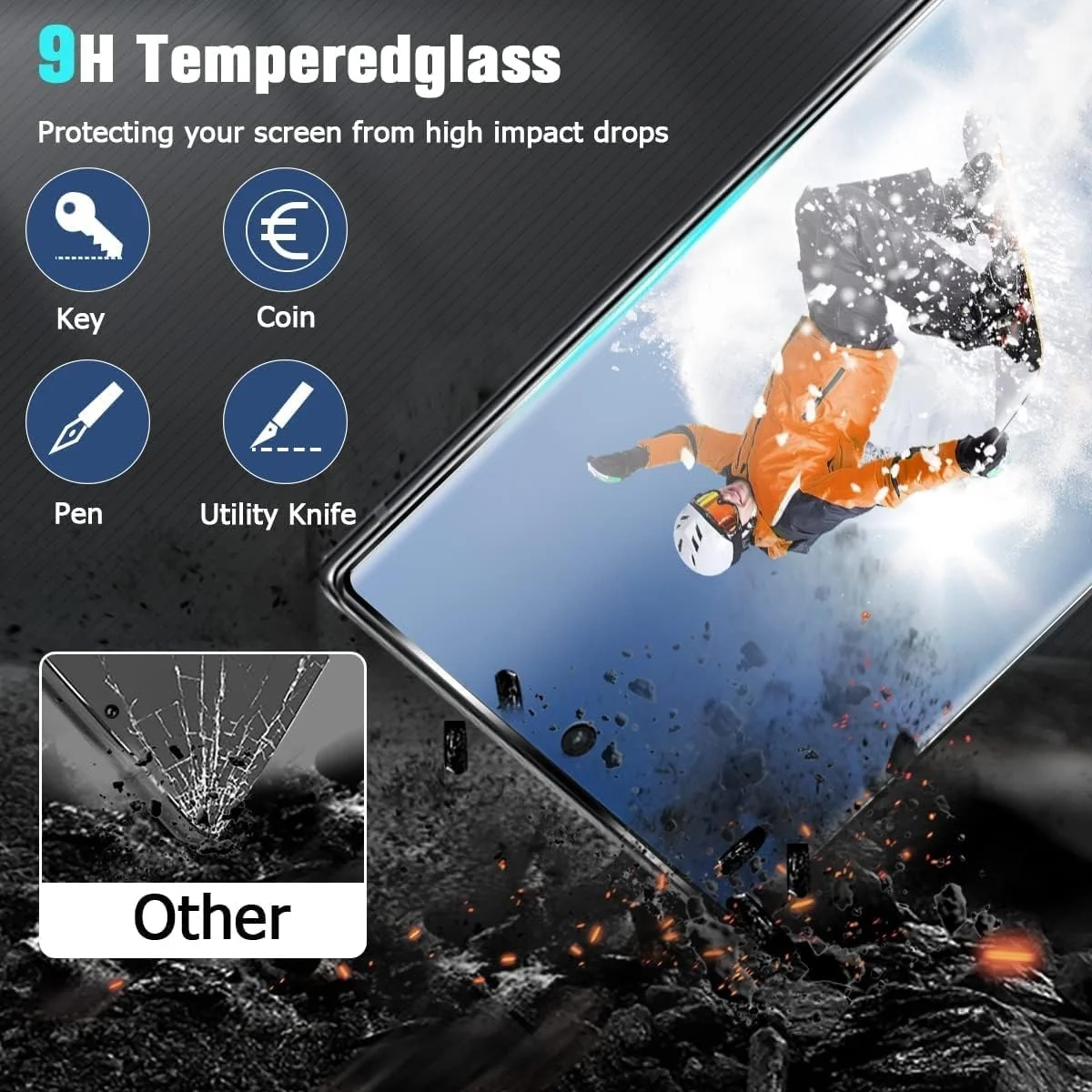 MOBIGON 3D Curved UV Privacy Tempered Glass Screen Protector for realme 16 Plus 5G / 16 Pro Plus, Privacy