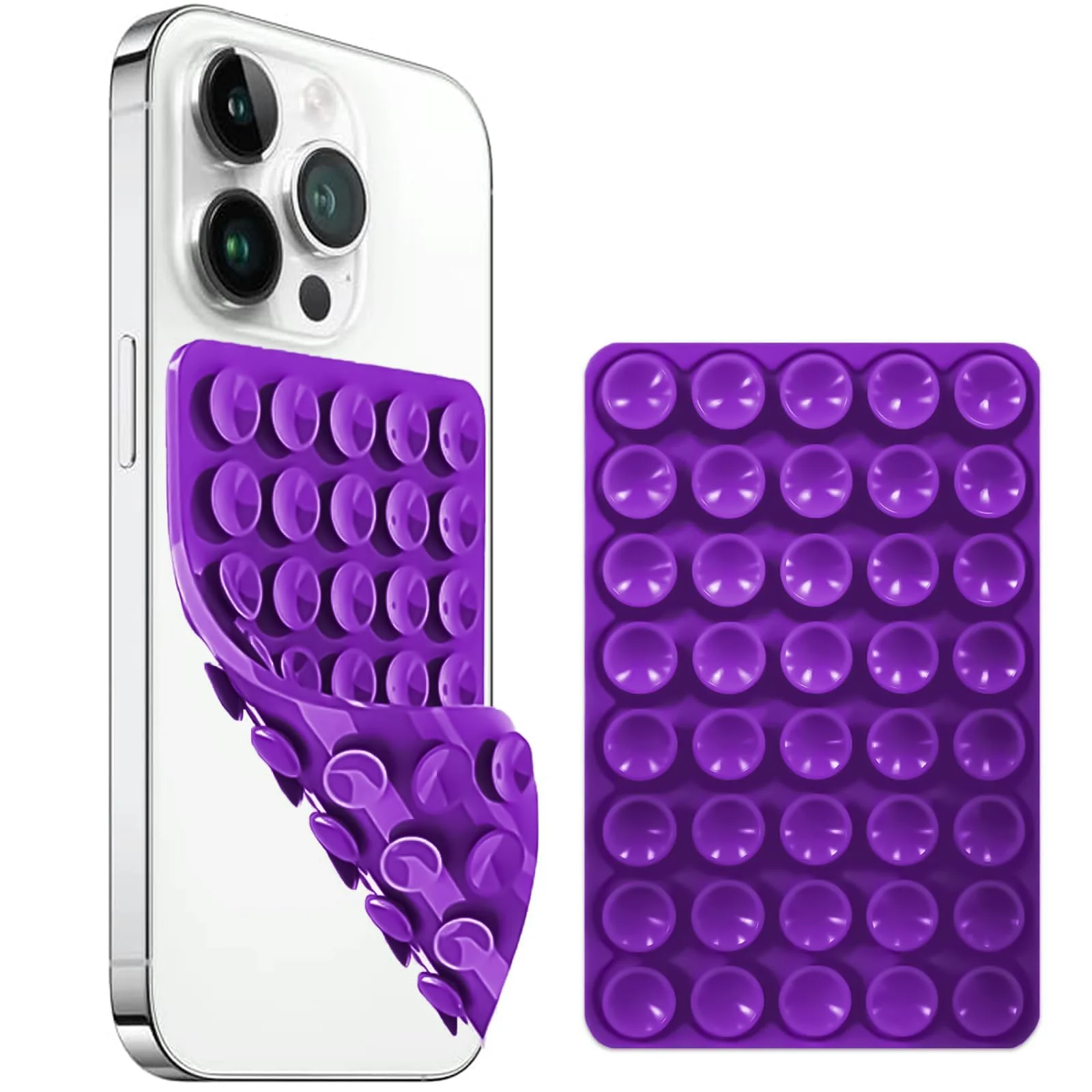 DL3 Mobilak Soft Silicone Protective Case for Cell Phone - Purple