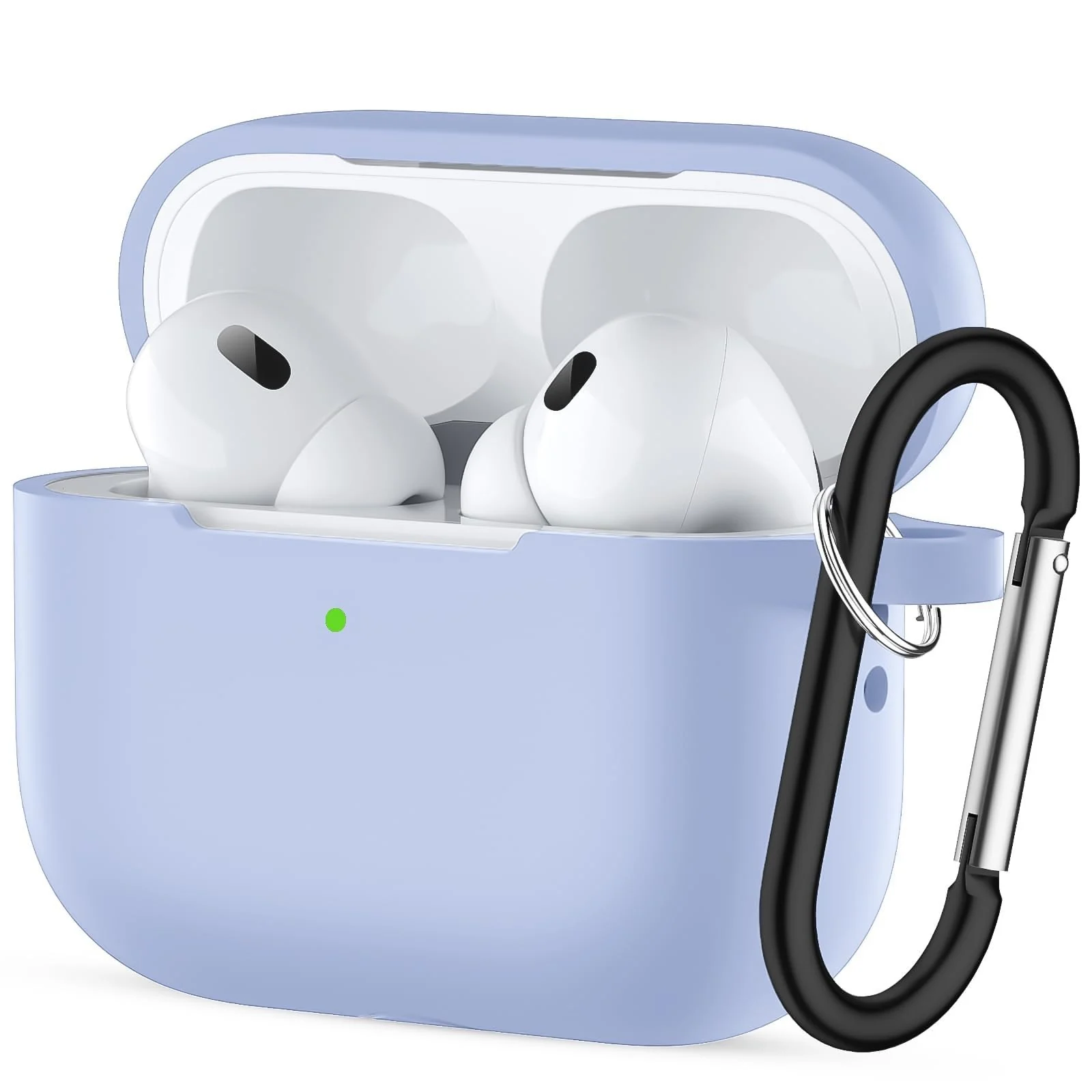 DL3 Mobilak Compatible with AirPods Pro 3 (2025) Generation Case Cover, Protective Silicone Skin with Keychain for Women Men for Apple AirPods Pro Gen 3 (2025), Front LED Visible