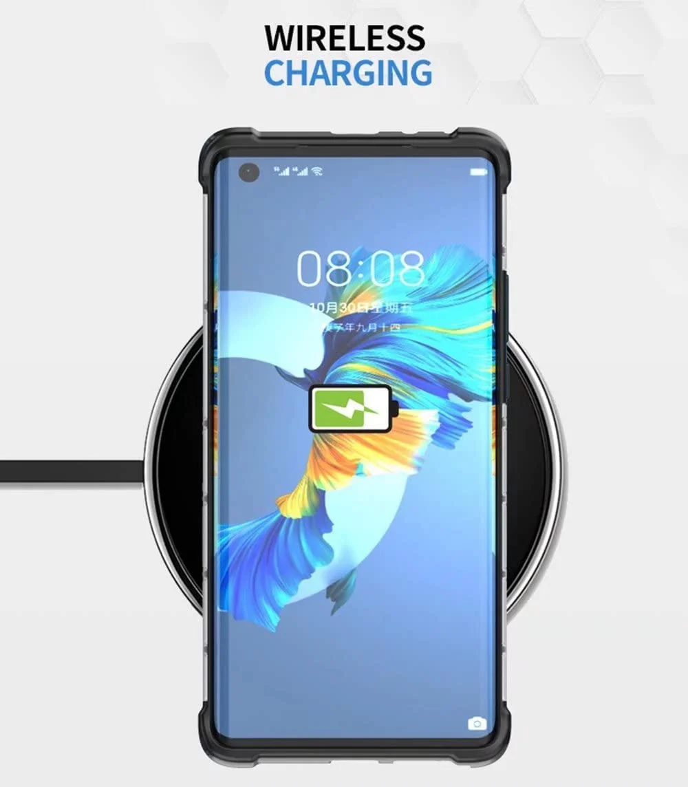 DL3 Mobilak Honeycomb Protective Case for Huawei Nova 9 SE / Honor 50 SE, Shock-absorbing protection, Transparent design, Slim, lightweight profile - Clear