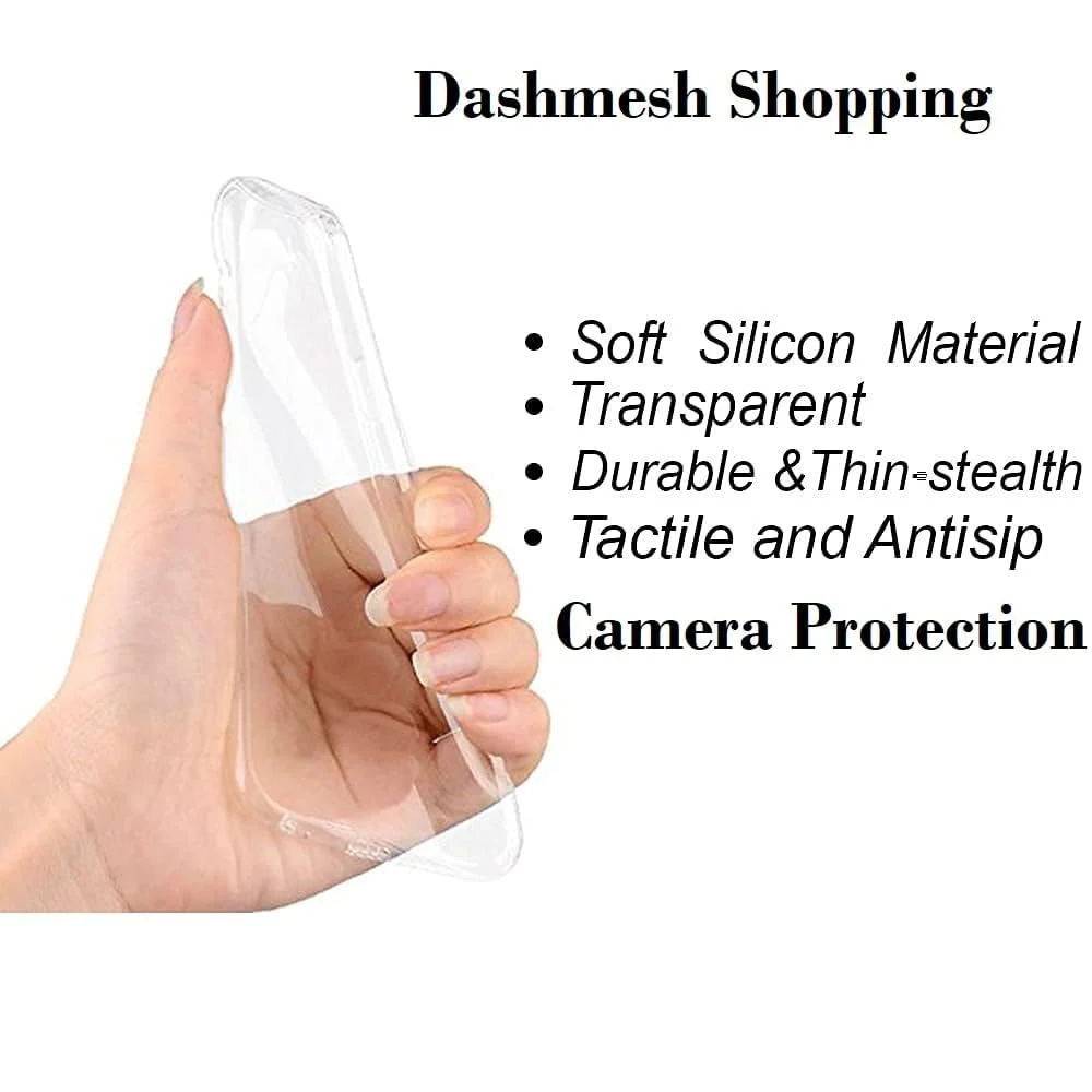 DL3 Mobilak Case Compatible with vivo V23E/vivo S10e/vivo Y75 4G Case Crystal Soft TPU Gel Case Flexible Silicone Anti-Scratch Camera Protection TPU Cover - Clear