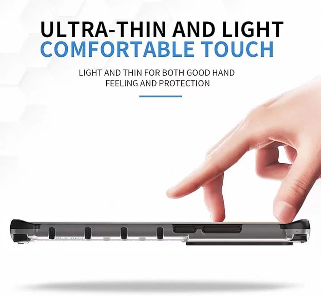 DL3 Mobilak Honeycomb Protective Case for Xiaomi Mi Mix 4, Shock-absorbing protection, Transparent design, Slim, lightweight profile - Black