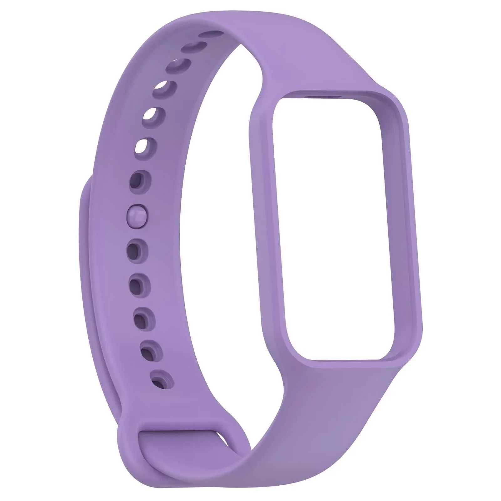 DL3 Mobilak Smart Watch Strap for Xiaomi Redmi Band 2, Sport Silicone Watch Band Wrist Strap, Replacement Bracelet Wristband Wrist Strap for Xiaomi Redmi Smart Band2 Accessories - Light Purple