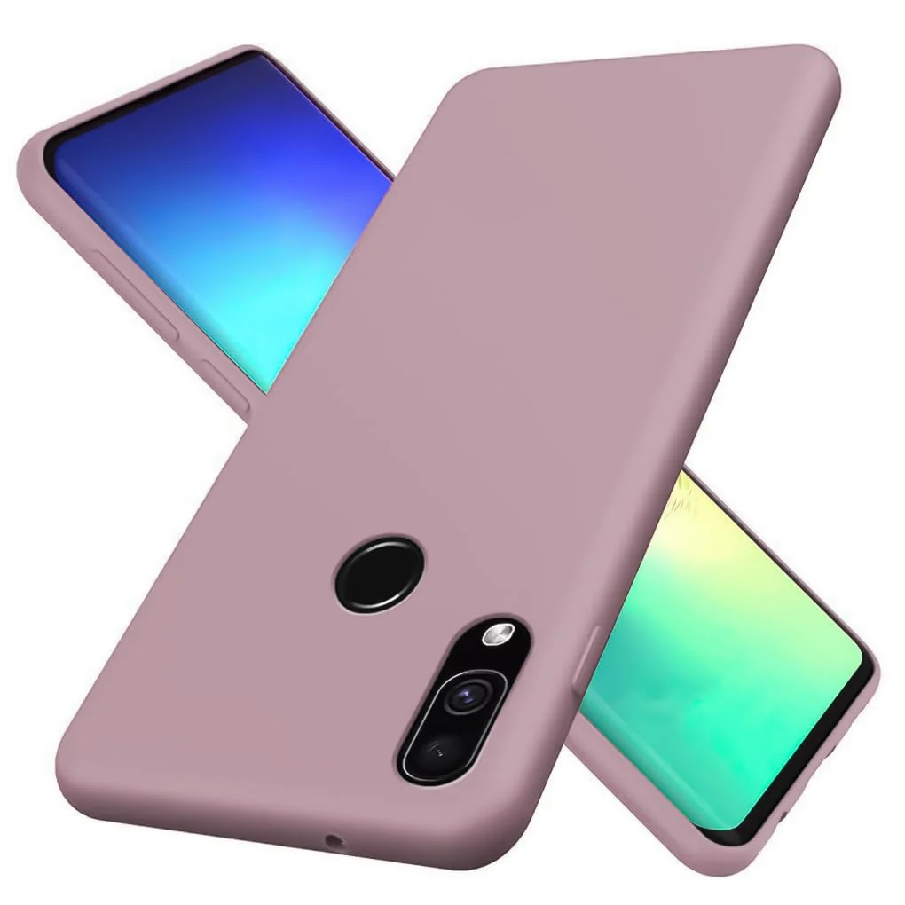 DL3 Mobilak Silicone Protective Case for Huawei nova 3i, Shock-absorbing protection, Scratch-resistant surface, Soft microfiber lining - Cashmere