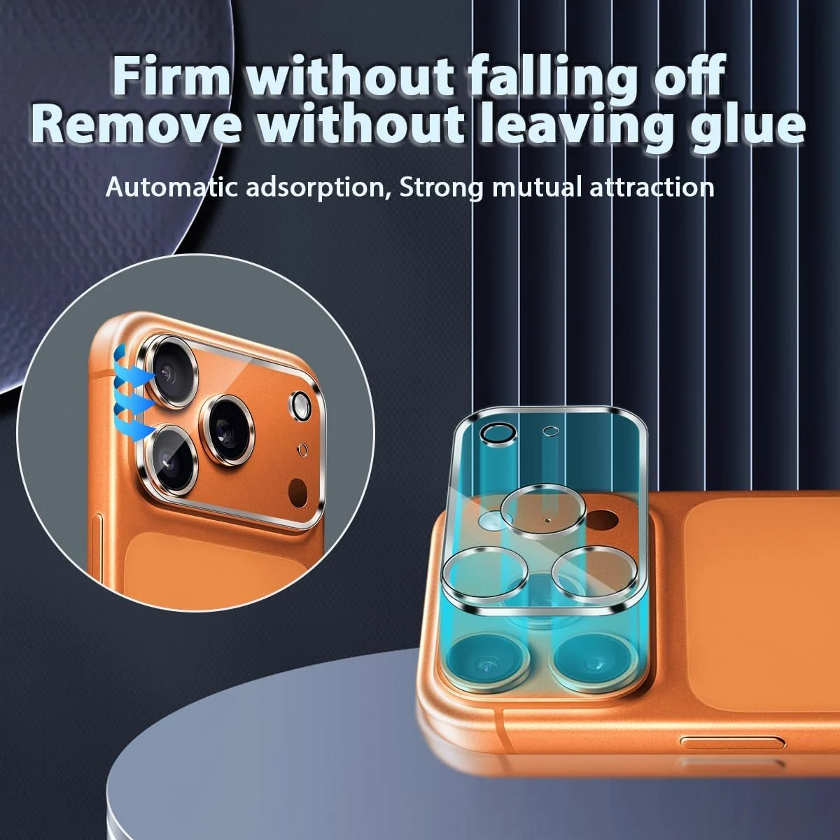 DL3 Mobilak for iPhone 17 Pro Max 6.9-Inch Camera Lens Protector - Ultra HD Tempered Glass Camera Len Protection Cover [Case Friendly] [Scratch-Resistant] [Night Shooting Mode] - Clear