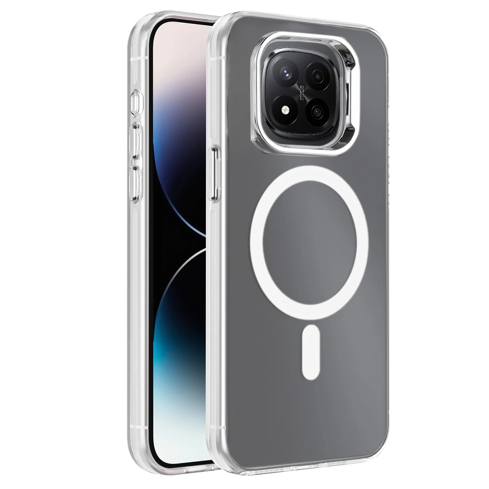 DL3 Mobilak Case For Xiaomi Redmi Note 14 Pro 4G/5G/Redmi Note 14 Pro+Plus 5G/Poco X7 5G Case Crystal [Not Compatible with MagSafe] Soft TPU Case Silicone Anti-Scratch TPU Cover - Clear
