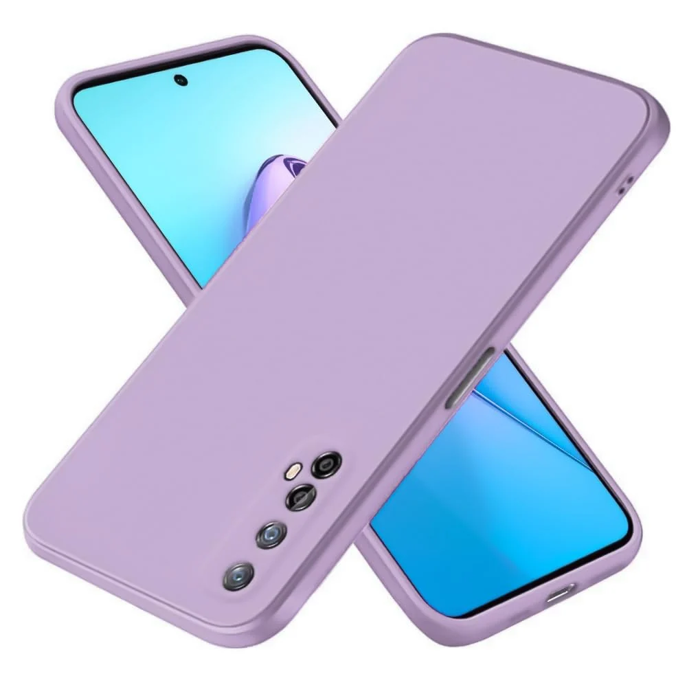 Dl3 Mobilak Realme 7 Case, Soft Flexible Liquid Silicone Gel Rubber Bumper Cover, Full Body Shockproof Protective Phone Case (Blue 2)