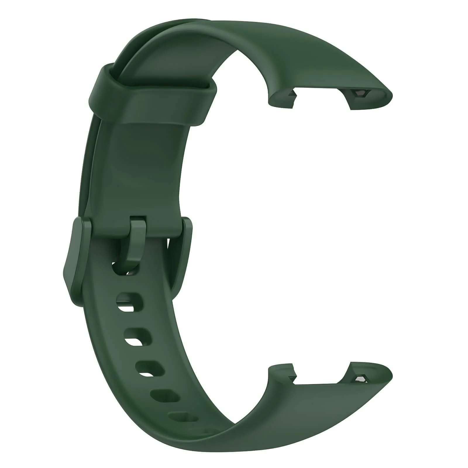DL3 Mobilak Bands Compatible with Xiaomi Mi Band 7 Pro Watch Replacement Soft Durable Colourful Silicone Watch Band Sports Strap Wristband for Mi Band 7 Pro Smartwatch Accessories - Dark Green