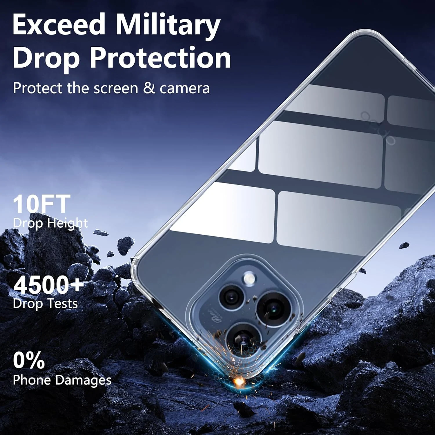 DL3 Mobilak Protective Case Compatible with Reno 15 5G Cover, Mobile Phone Case Thin Soft Silicone Anti-Yellow Protective Case - Clear