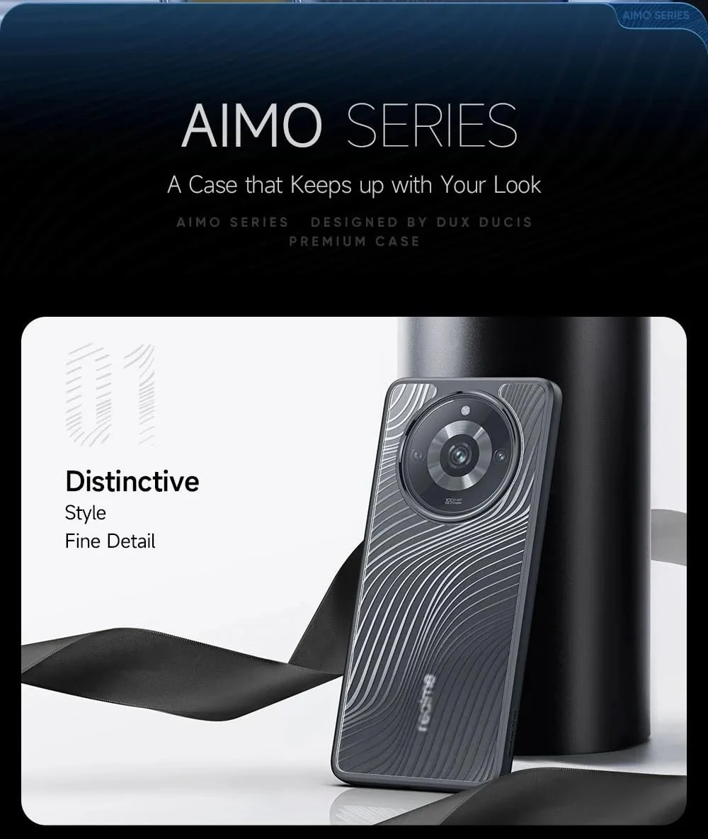 DL3 Mobilak Compatible with realme 11 Pro & realme 11 Pro+ Plus 5G Case Waterproof, Full-Body Heavy Duty Shockproof Phone Case, Translucent Matte Cover, Built-in Camera Lens Protective - Black