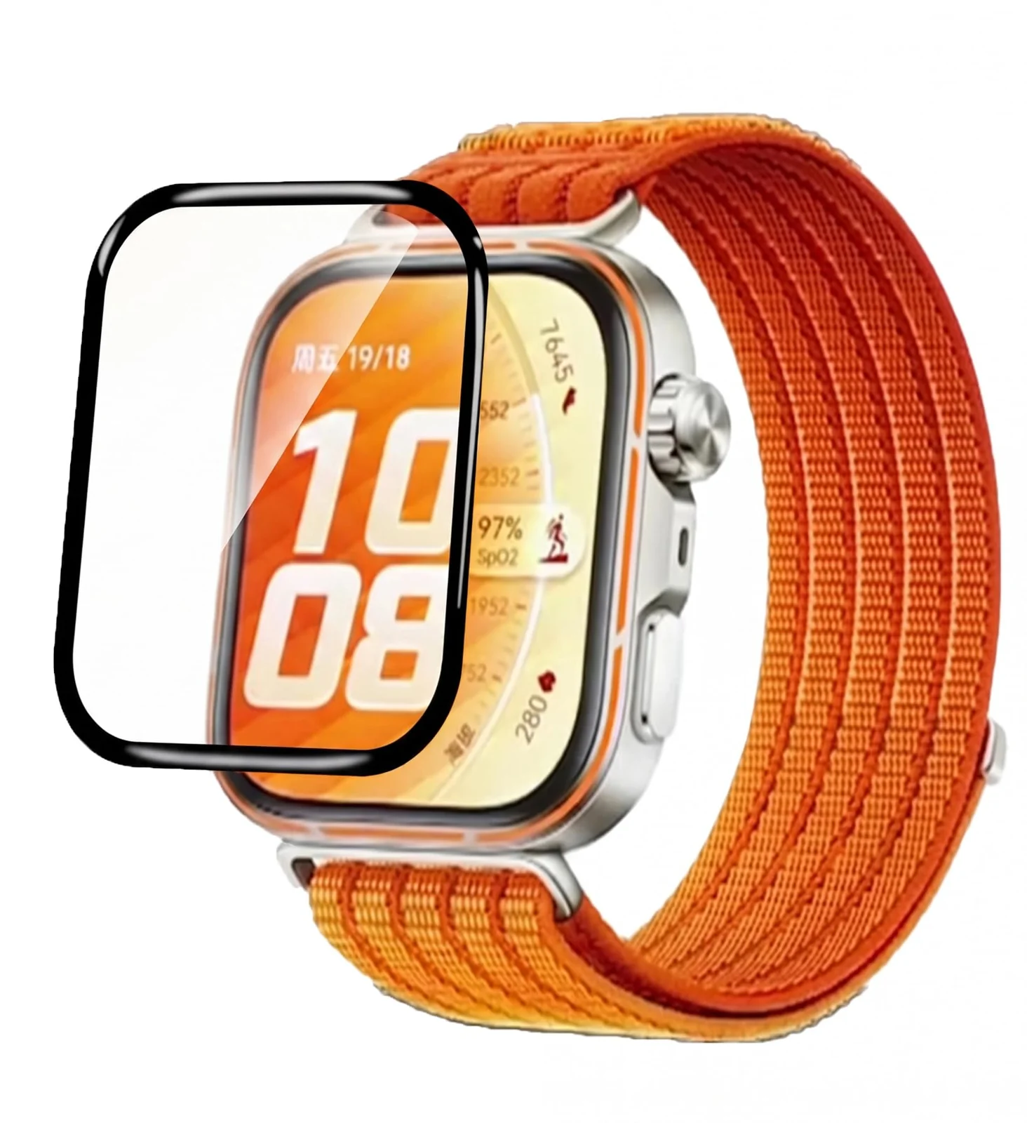 DL3 MOBILAK 3D Curved Soft Watch Screen Film for Huawei Watch Fit 5 Pro, Clear
