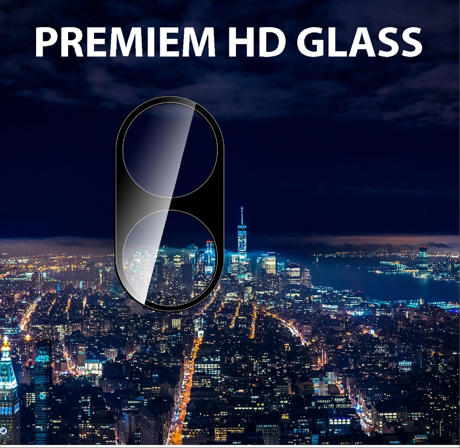 DL3 Mobilak Xiaomi Redmi 13C / Poco C65 Camera Lens Protector Tempered Glass Screen Protector HD [Full Coverage][Anti-Scratch] Drop Protection Ultra Clear/Thin Lens Case - Black