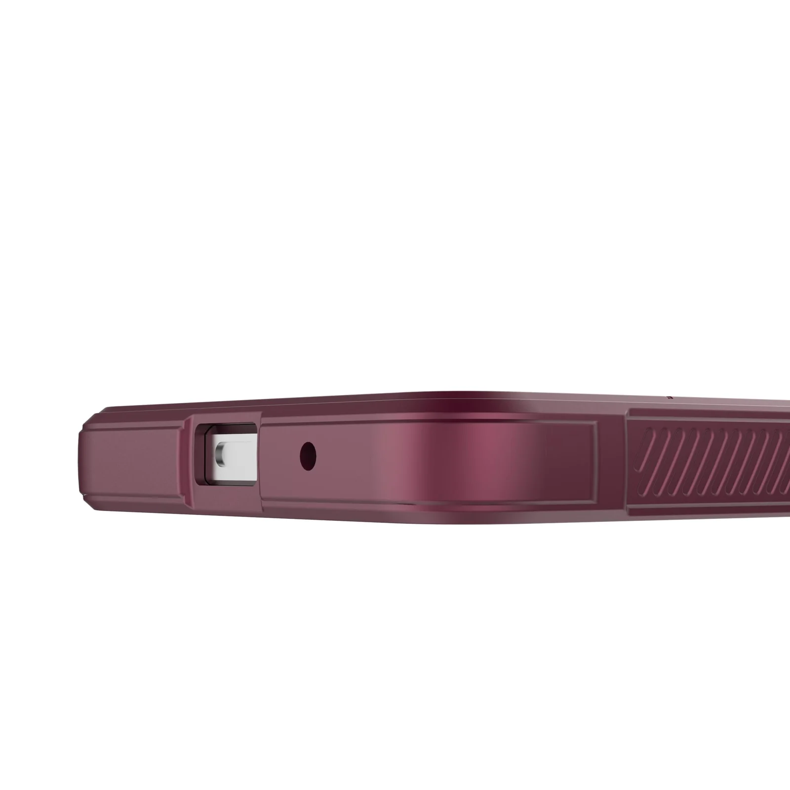 DL3 Mobilak Soft Silicone Protective Case for Xiaomi Redmi A3 with Camera Protection and Shockproof Design - Wine Red