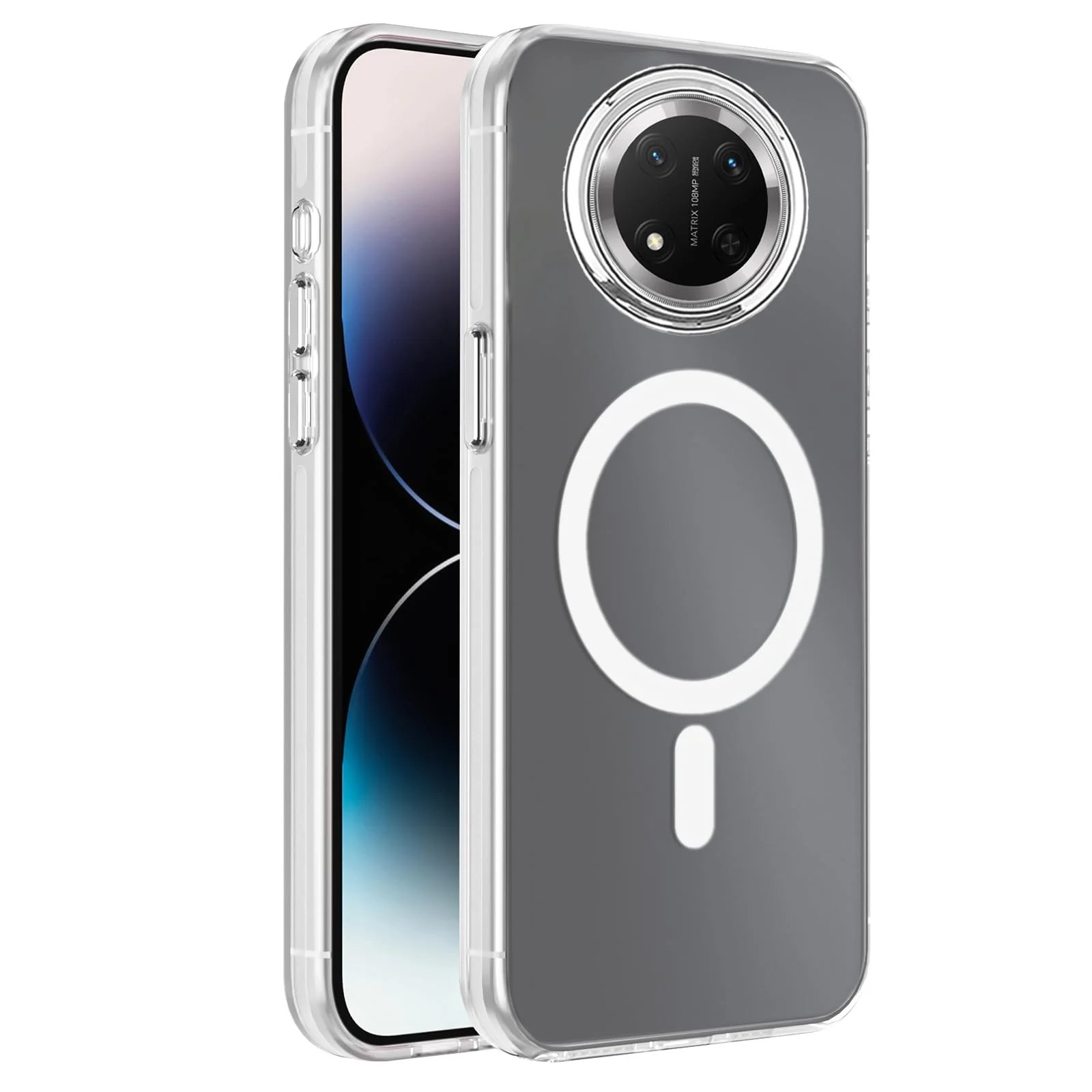 DL3 Mobilak Case For Honor X9C / Honor Magic 7 Lite / X60 Pro Case Crystal [Not Compatible with MagSafe] Soft TPU Gel Case Flexible Silicone Anti-Scratch TPU Cover - Clear