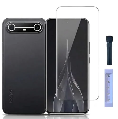 MOBIGON Liquid UV Tempered Glass Screen Protector for Tecno Spark Slim, Clear