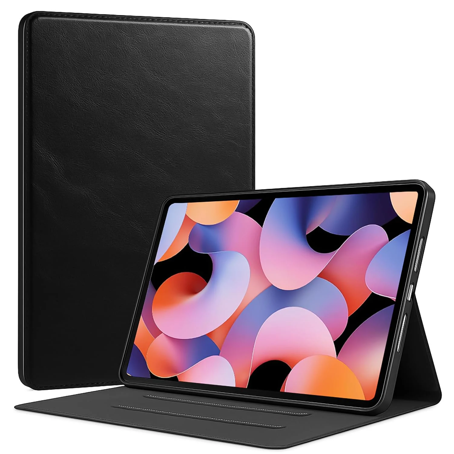 DL3 Mobilak Case for Huawei MatePad SE 11 inch Tablet (2024) - Slim PU Leather Folio Stand, Shock-Absorbing Corners, Auto Wake/Sleep - Black - Blue