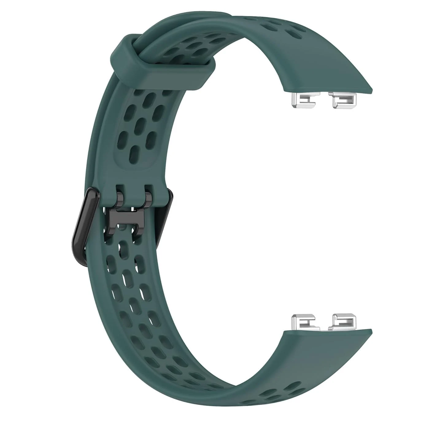 DL3 Mobilak Strap for HUAWEI Band 9 / HUAWEI Band 8 Replacement Band, Silicone Belt, Soft, Waterproof, Sweatproof, Easy to Put on and Take Off, HUAWEI Band 8/Band 9 Replacement Strap, Sport Band - Green