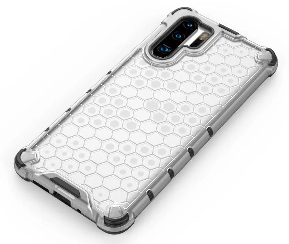 DL3 Mobilak Clear PC and TPU Protective Case for Huawei P30 Pro with Shockproof Design - Clear