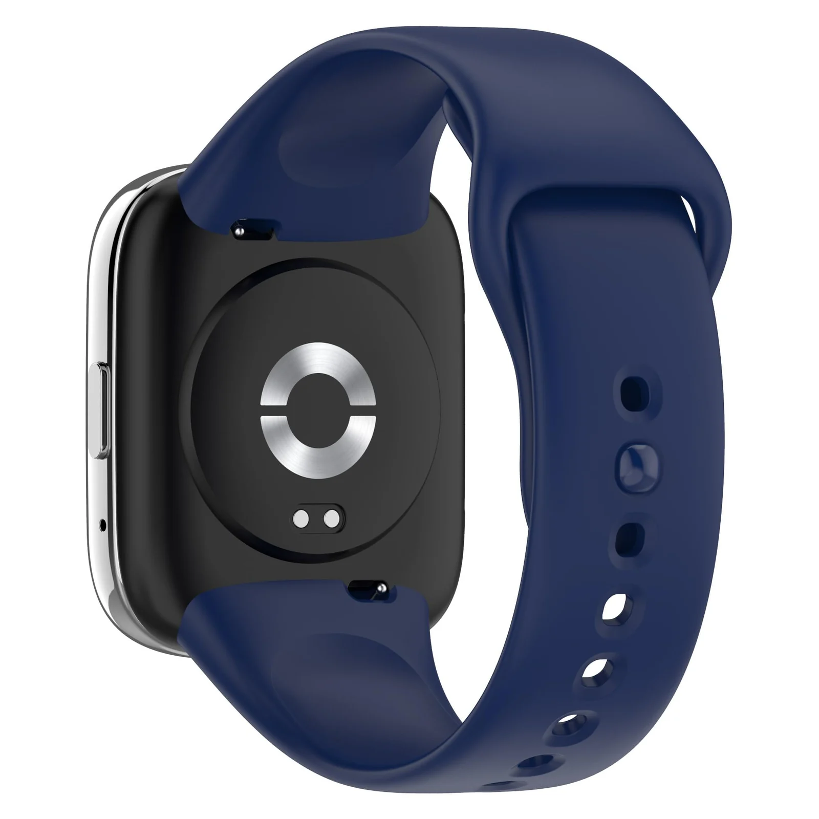 DL3 Mobilak Strap Silicone Compatible With Xiaomi Redmi Watch 3 Active/Redmi Watch 3 Lite, Sport Silicone Watch Band Wrist Strap, Bracelet Wristband Wrist Strap - Blue