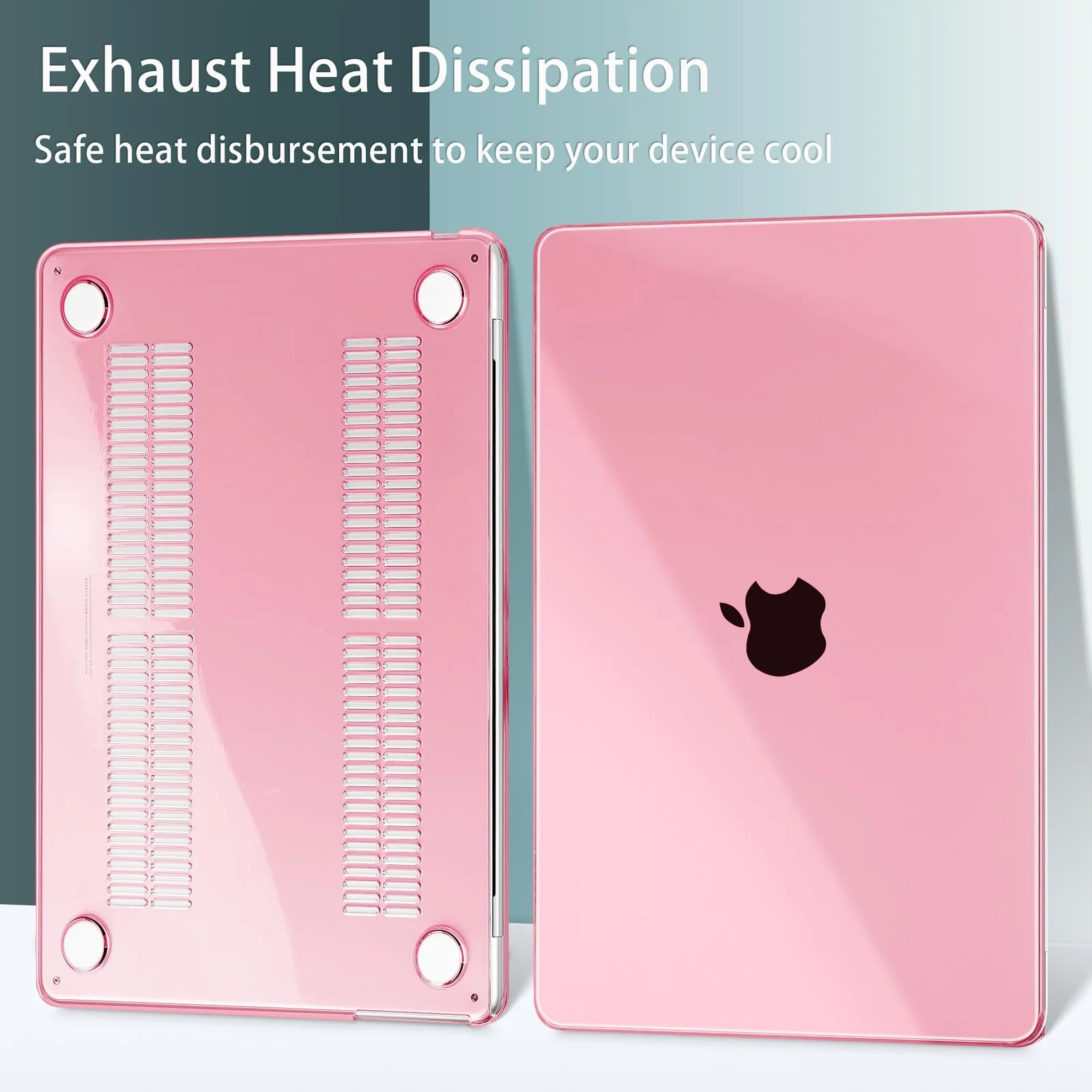 DL3 Mobilak Compatible with MacBook Pro 16 inch Case 2024 2023 2022 2021 M4 M3 M2 M1 A3403 A3186 A2991 A2780 A2485 Pro Max Liquid Retina Touch ID, Protective Plastic Hard Shell Cover - Pink