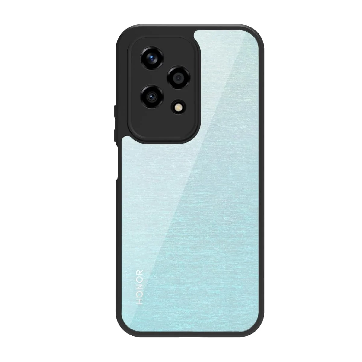 DL3 Mobilak Silicone Protective Case for Honor 200 Lite, Camera protection, Shock-absorbing protection, Scratch-resistant surface - Black