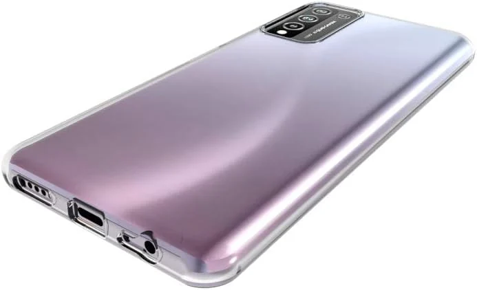 DL3 Mobilak Case Compatible with Honor 10X Lite Case Crystal Soft TPU Gel Case Flexible Silicone Anti-Scratch Camera Protection TPU Cover - Clear