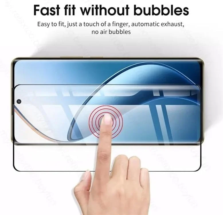 DL3 Mobilak 5D Full Glass Screen Protector For realme 12 Pro Plus/realme 12 Pro+ Frame Protector - Black