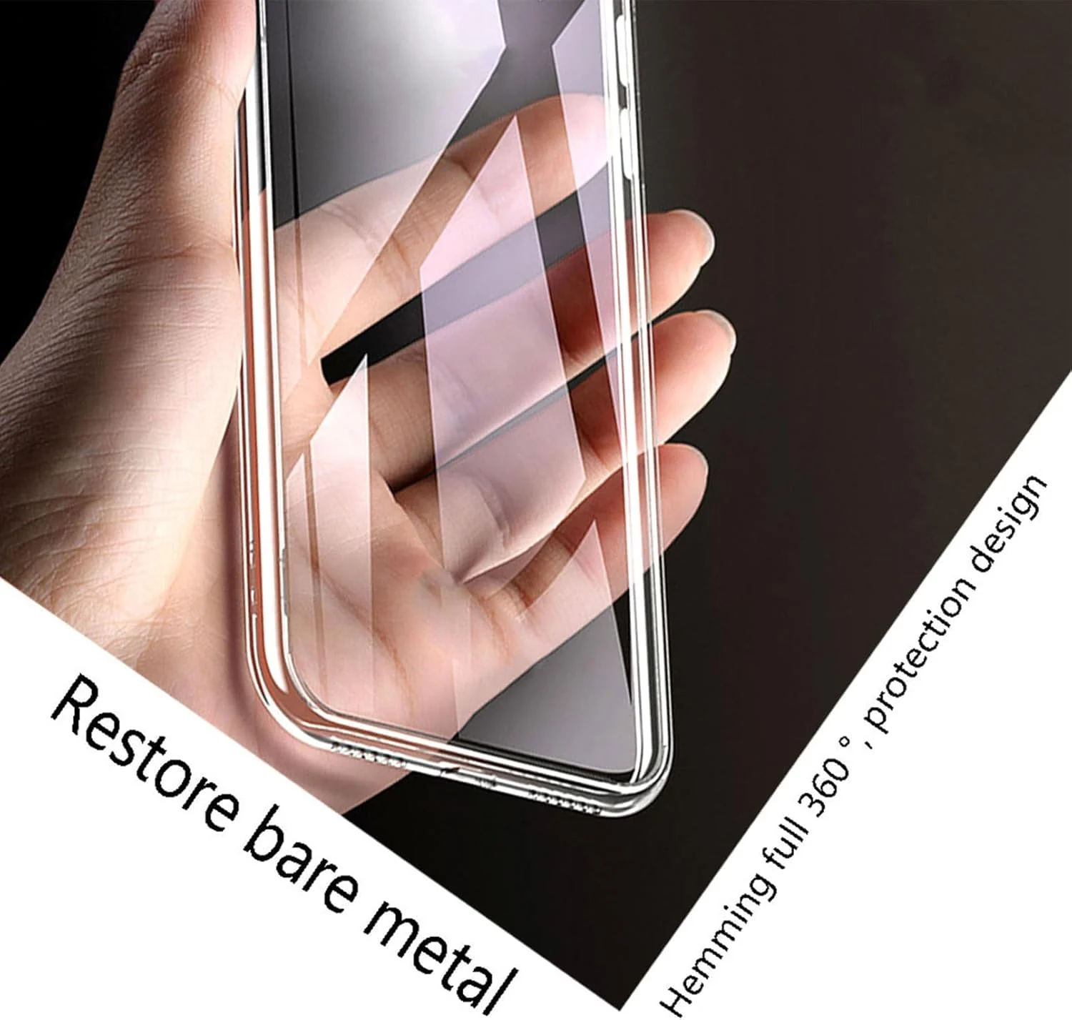 Mobigon Case Compatible with Infinix Hot 60 / Infinix Hot 60i, Case Crystal Soft TPU Gel Case Flexible Silicone Anti-Scratch Camera Protection TPU Cover - Clear