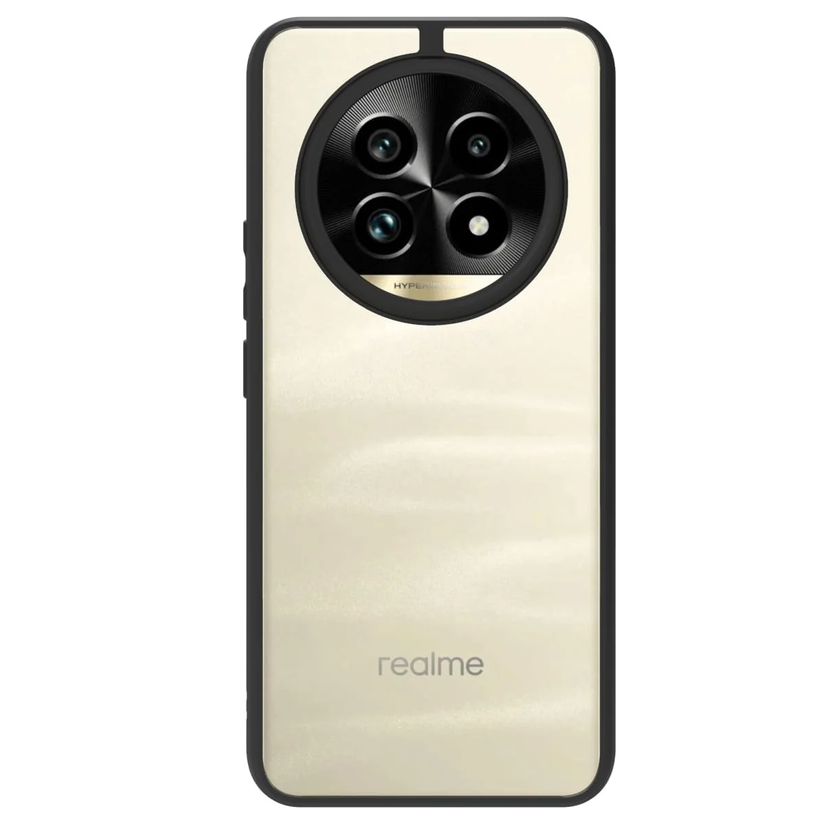 DL3 Mobilak Soft Silicone Protective Case for realme 13 Pro / realme 13 Pro+ Plus 5G with Camera Protection and Military-Grade Protection - Black