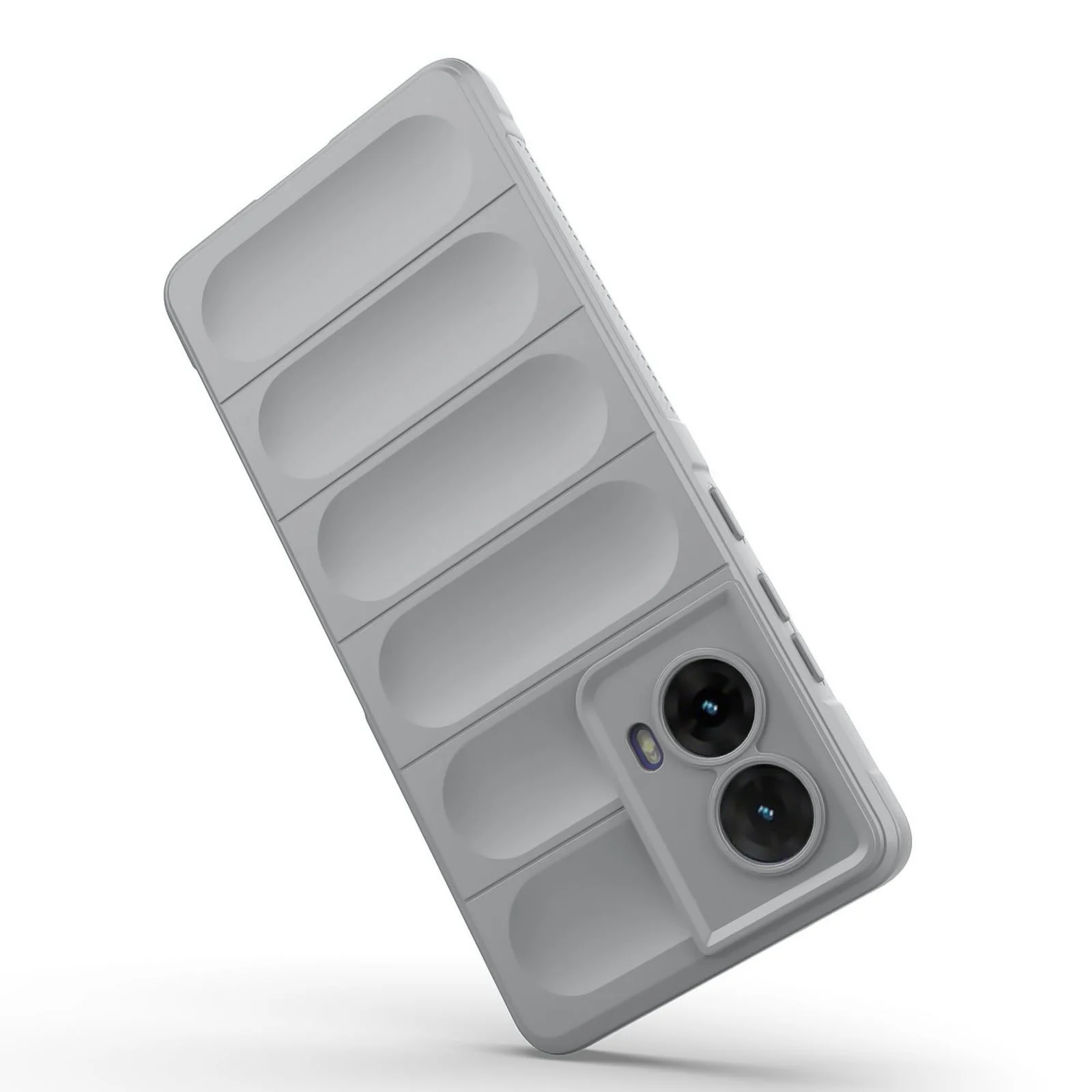 DL3 Mobilak Rugged Protective Case for Motorola Moto G85 5G / Motorola Edge 50 Fusion, Camera protection, Shock-absorbing protection, Non-slip grip - Gray