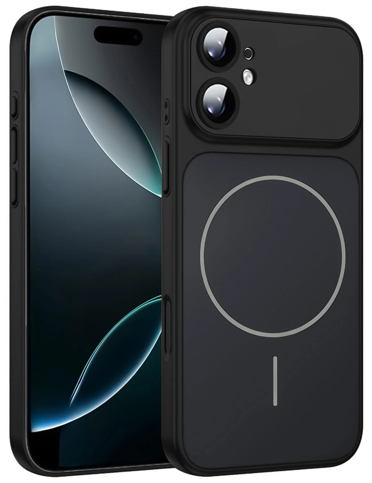 Mobigon Premium Liquid Silicone Case for iPhone 11, Compatible with MagSafe, Built-in Camera Protection, Glossy Back Design, Shockproof Soft Protective Phone Cover