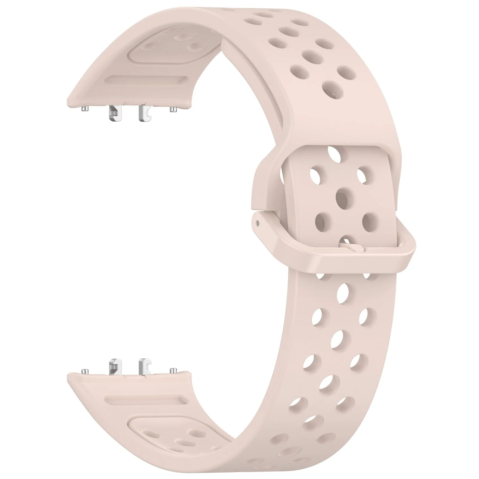 DL3 Mobilak Strap for Samsung Galaxy Fit 3 SM-R390, Women Men Armband, Two Colours Silicone Adjustable Replacement Soft Strap for Samsung Galaxy Fit 3 SM-R390 Fitness Tracker - Pink