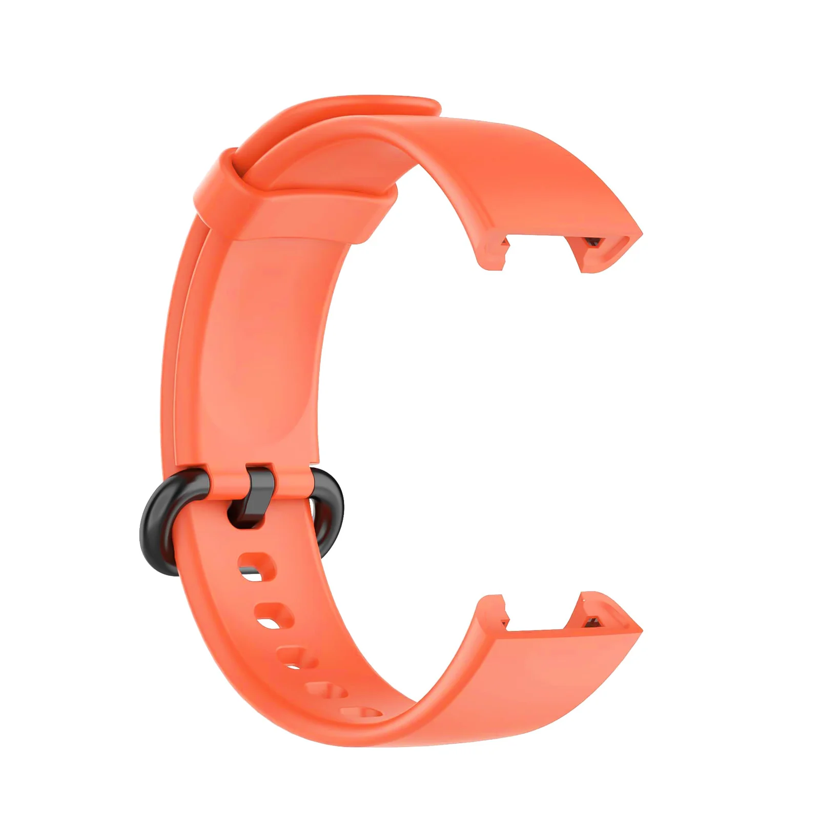 DL3 Mobilak Smart Watch Strap for Xiaomi Mi Watch Lite, Sport Silicone Watch Band Wrist Strap, Replacement Bracelet Wristband Wrist Strap for Xiaomi Mi Watch Lite/Redmi Watch Accessories - Neon Orange