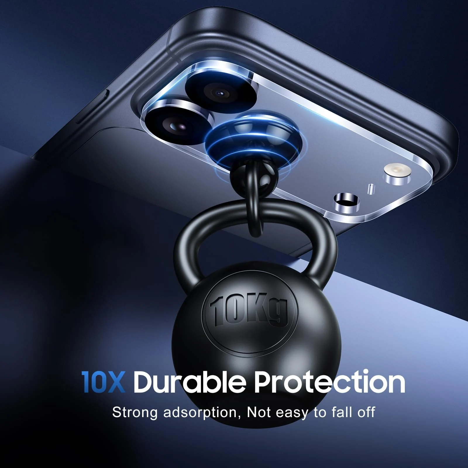 DL3 Mobilak Camera Lens Protector for iPhone 17 Pro Max 6.9-Inch, 9H Tempered Glass, Anti-Scratch, Case Friendly, Does Not Affect Night Shots, HD - Transparent